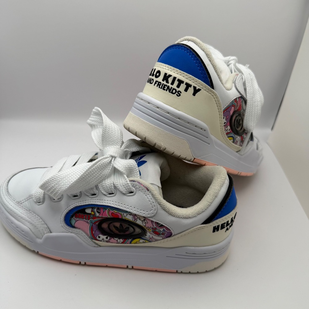 Adidas Adi2000 Hello Kitty and Friends Sneakers White Pink Womens 6.5